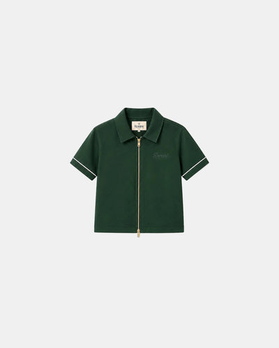 Paul Camp Collar Zip Shirt - Kids