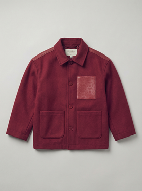 Camisa de lana Atelier - Niño