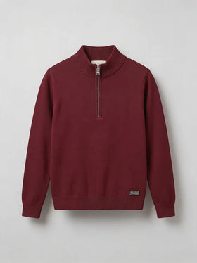 Merino Heritage Quarter-Zip - Garçon