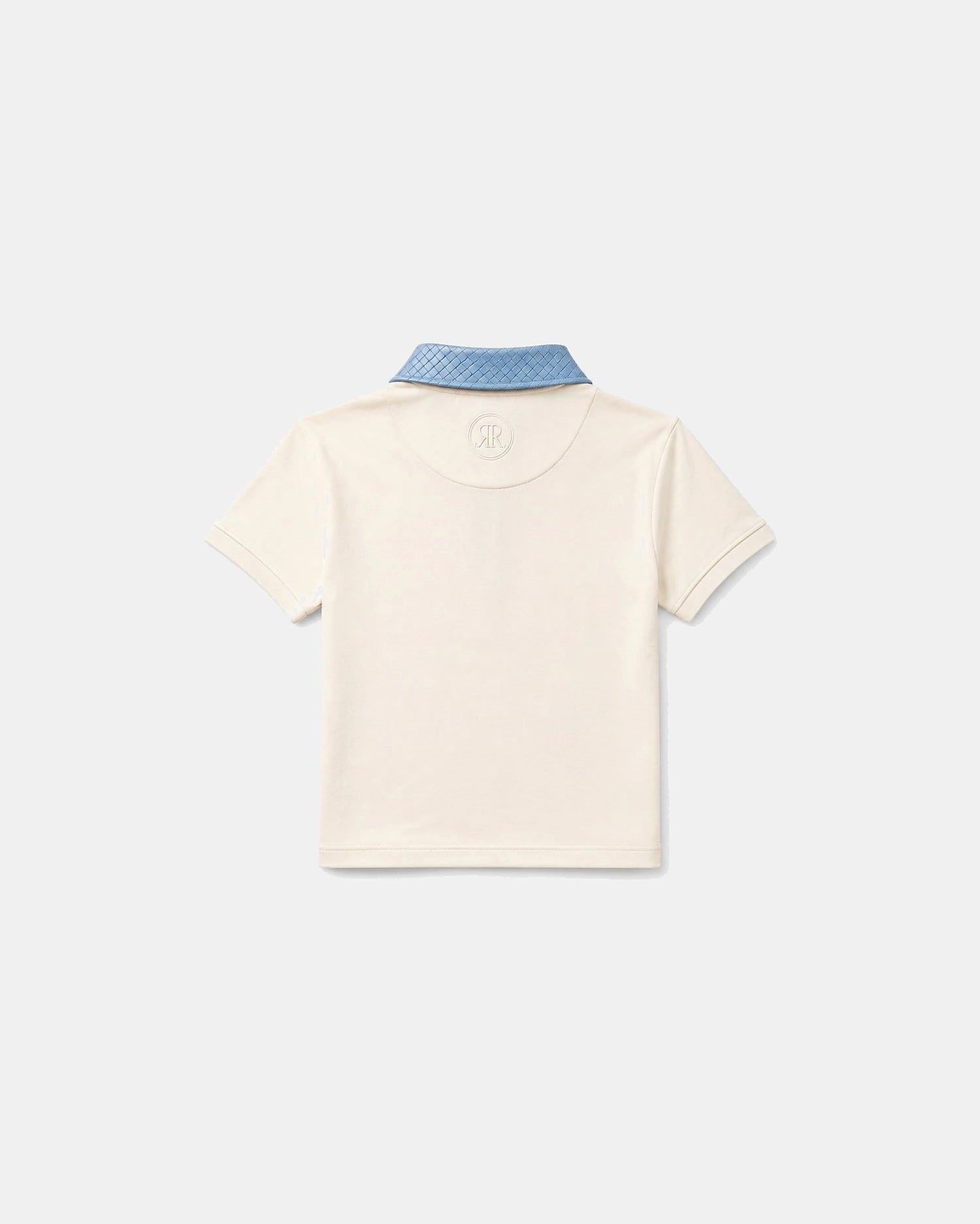 Adam Sport Polo - Creme/Himmelblau - Junge