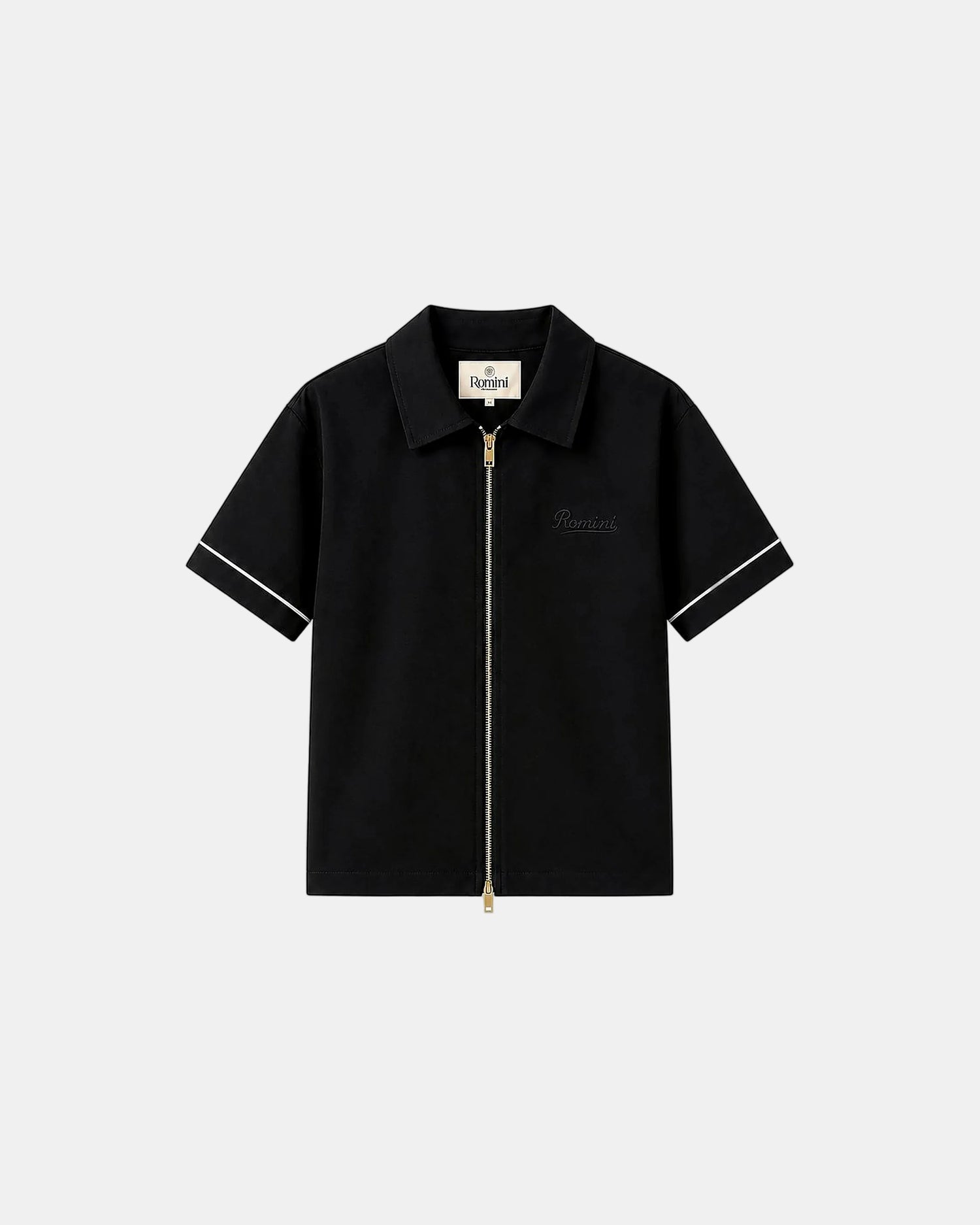 Paul Track Zip Top Noir - Garçon