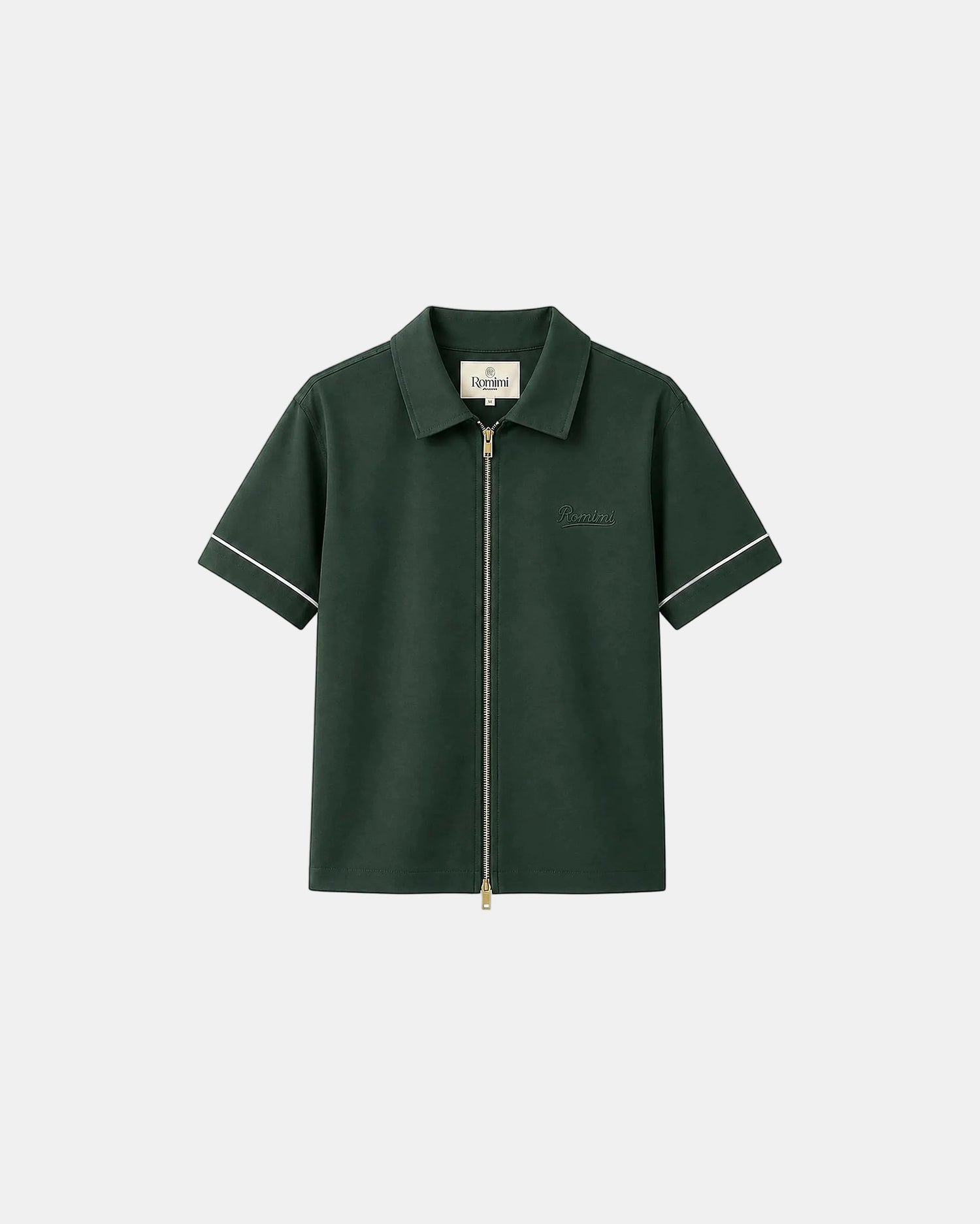 Paul Track Zip Top — front