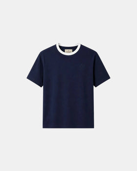 Alex Contrast Collar Tee - Adult