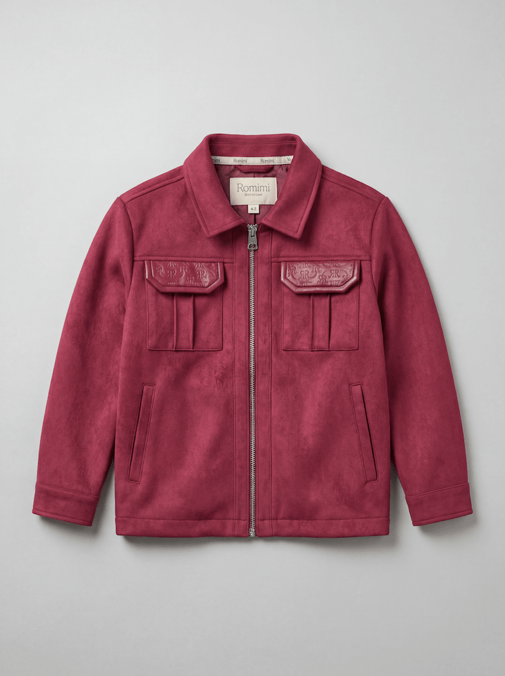 Atelier Suede Jacket - Boy - romimi - matching outfits romimi