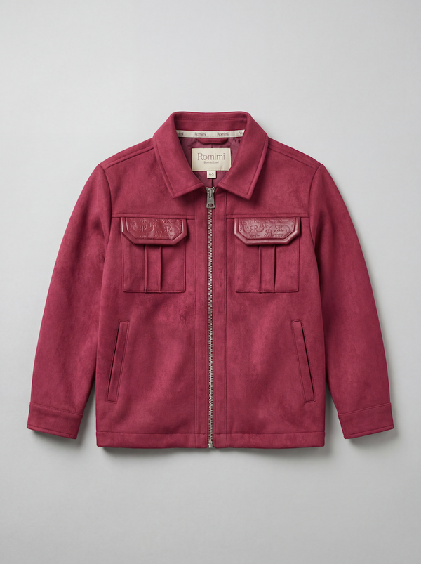 Atelier Suede Jacket - Boy - romimi - matching outfits romimi