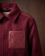 Atelier Wool Overshirt - Boy - romimi - matching outfits romimi