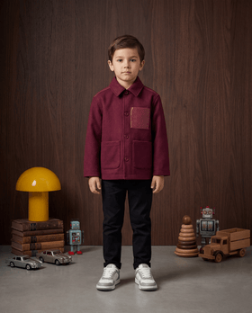 Atelier Wool Overshirt - Boy