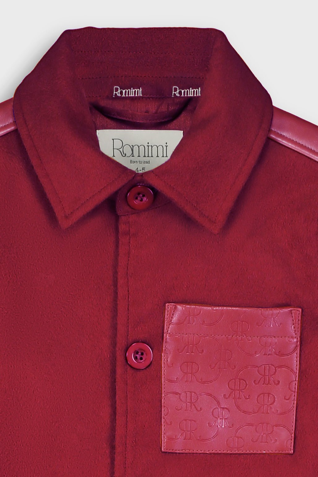 Atelier Wool Overshirt - Boy - romimi - matching outfits