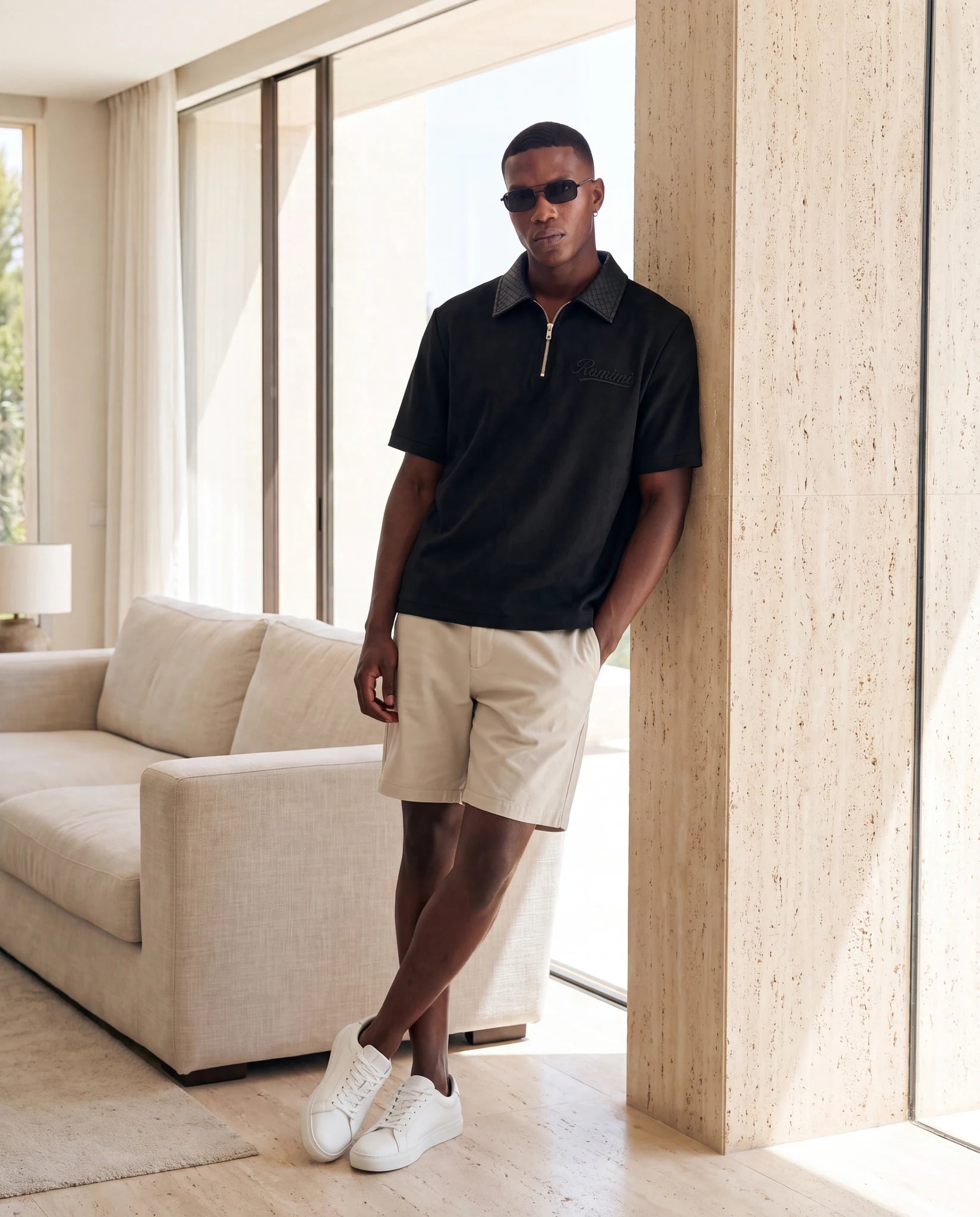 ROMIMI Adam Sport Polo black — men