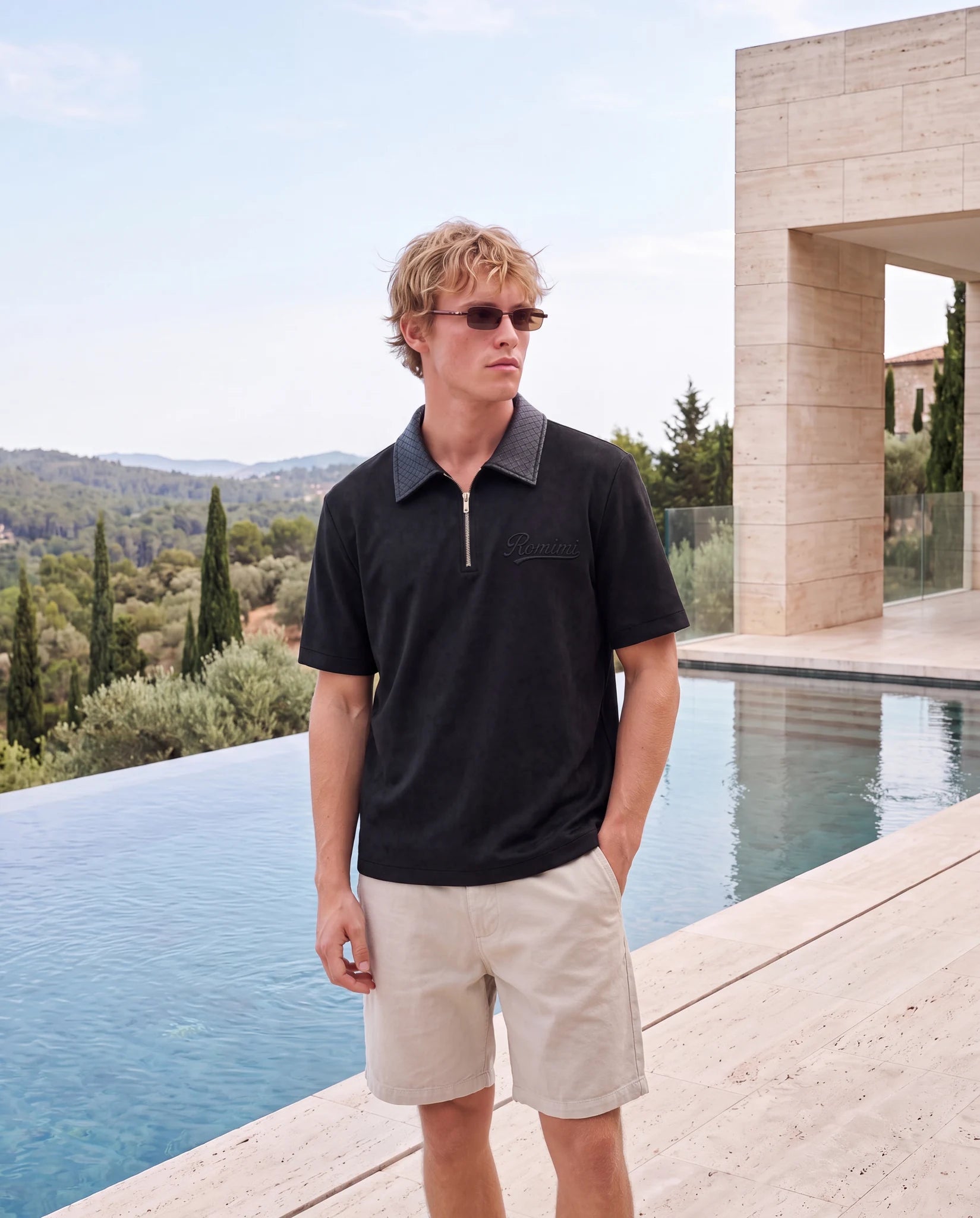 ROMIMI Adam Sport Polo black — men