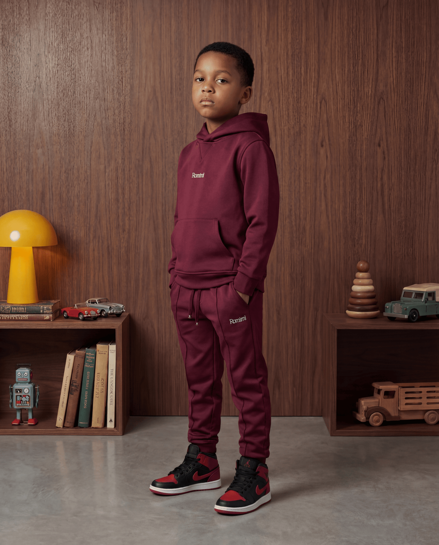 Bond Signature Jogger - Boy - romimi - matching outfits romimi