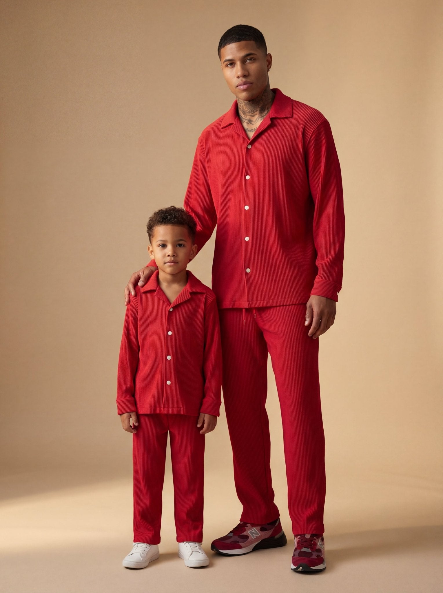 Christmas Eve Pleat Shirt - Adult - romimi - matching outfits romimi