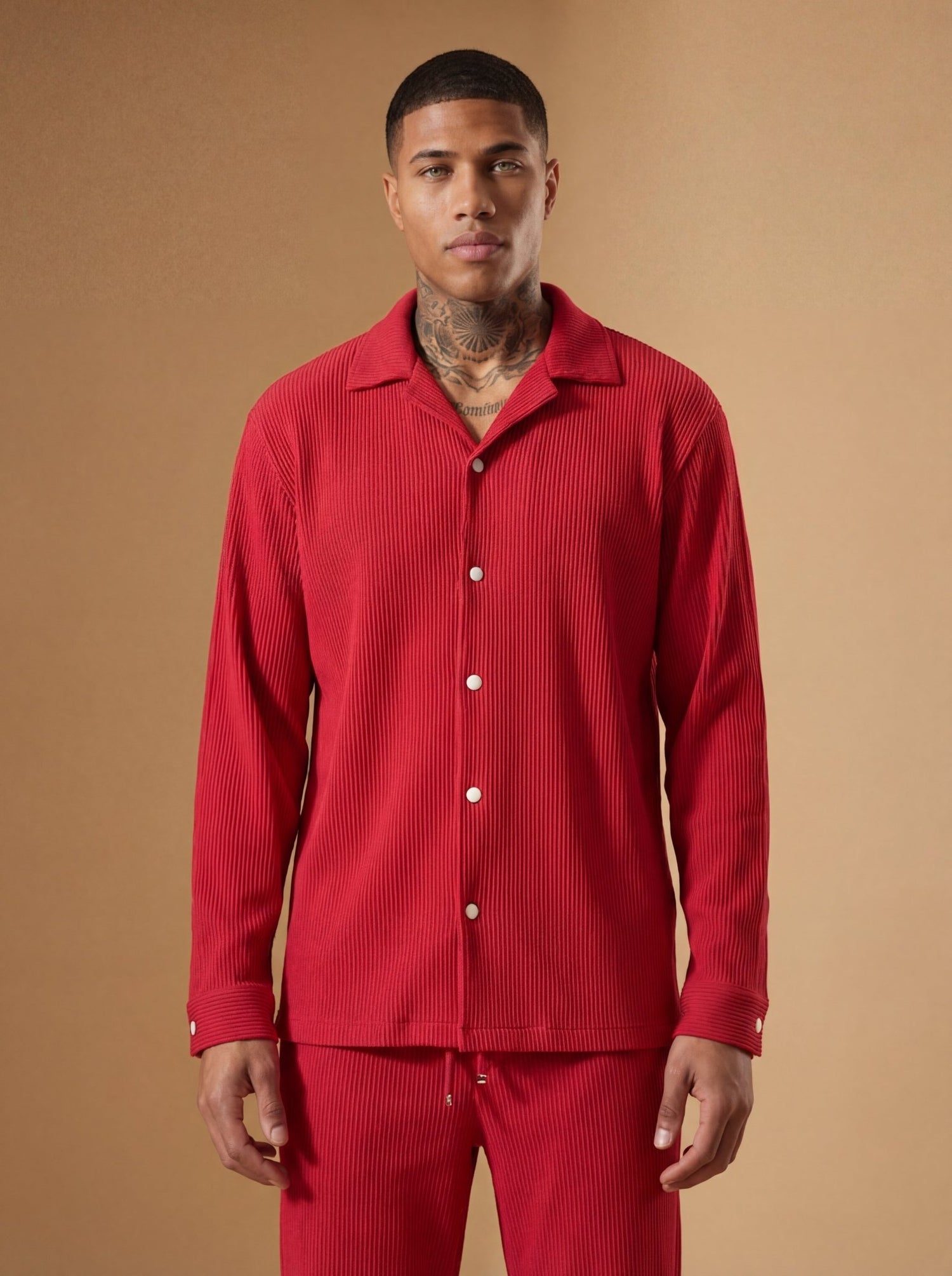 Christmas Eve Pleat Shirt - Adult - romimi - matching outfits romimi