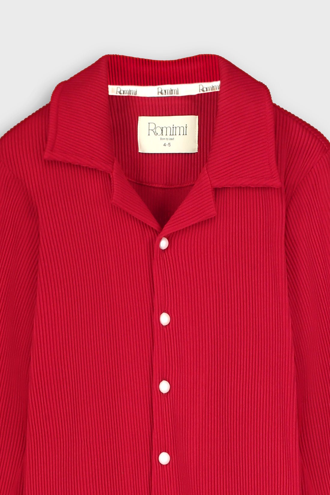 Christmas Eve Pleat Shirt - Boy - romimi - matching outfits