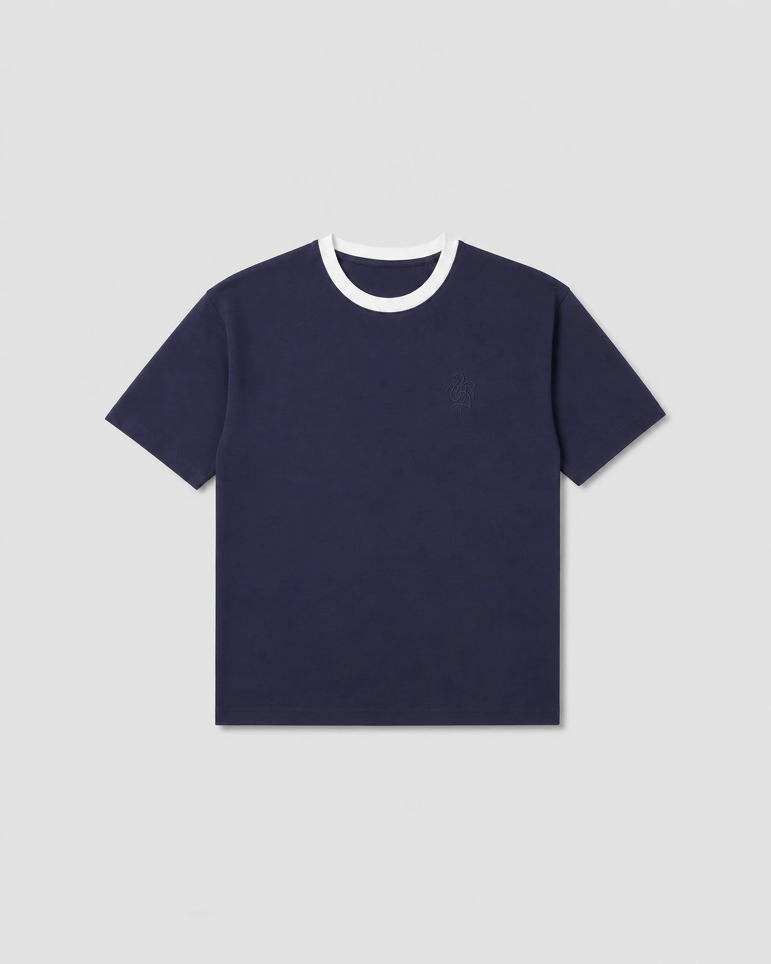 Alex Contrast Collar Tee - Adult