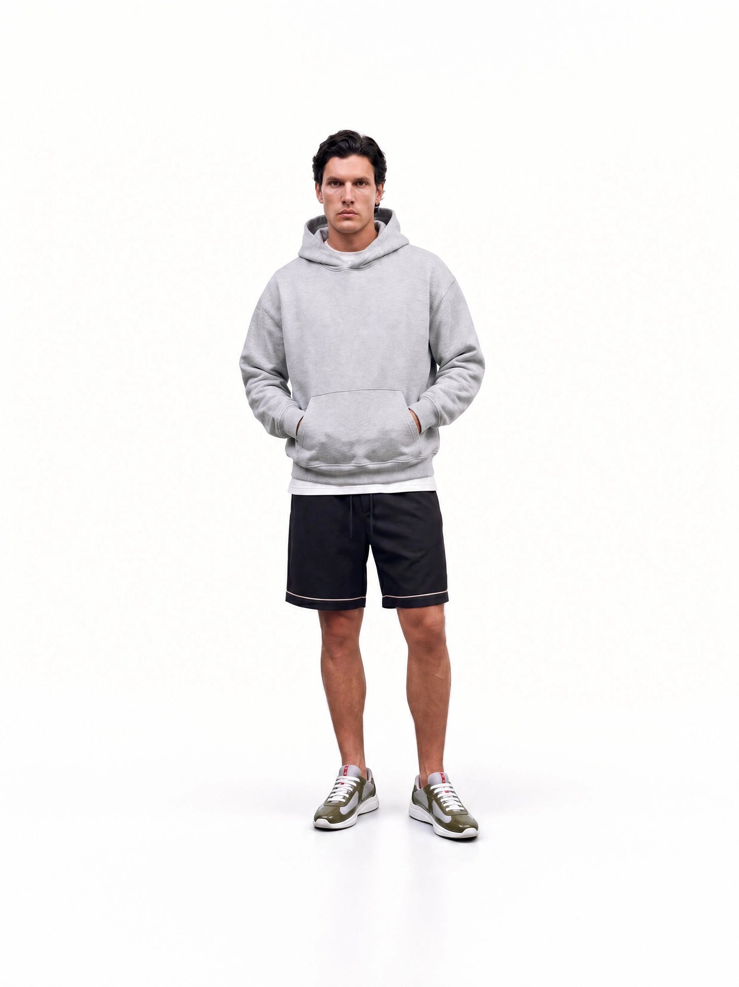 Paul Track Short Schwarz - Erwachsene