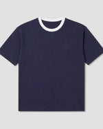 Alex Contrast Collar Tee - Adult — front