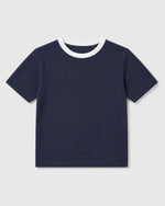 Alex Contrast Collar Tee - Boy — front