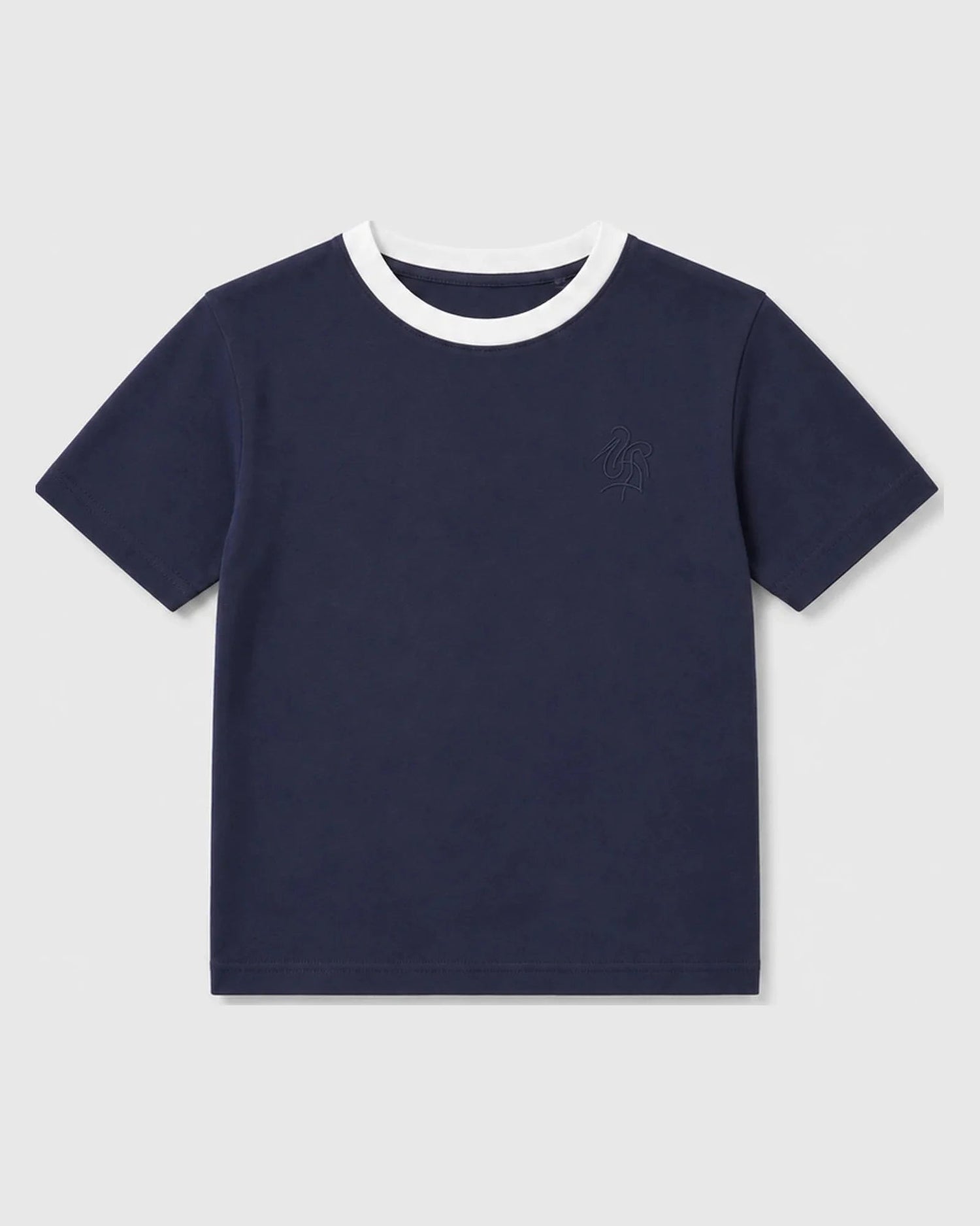 Alex Contrast Collar Tee - Boy — front