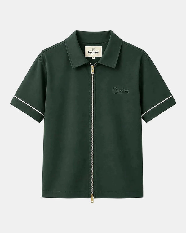 Paul Track Zip Top - Adult — front