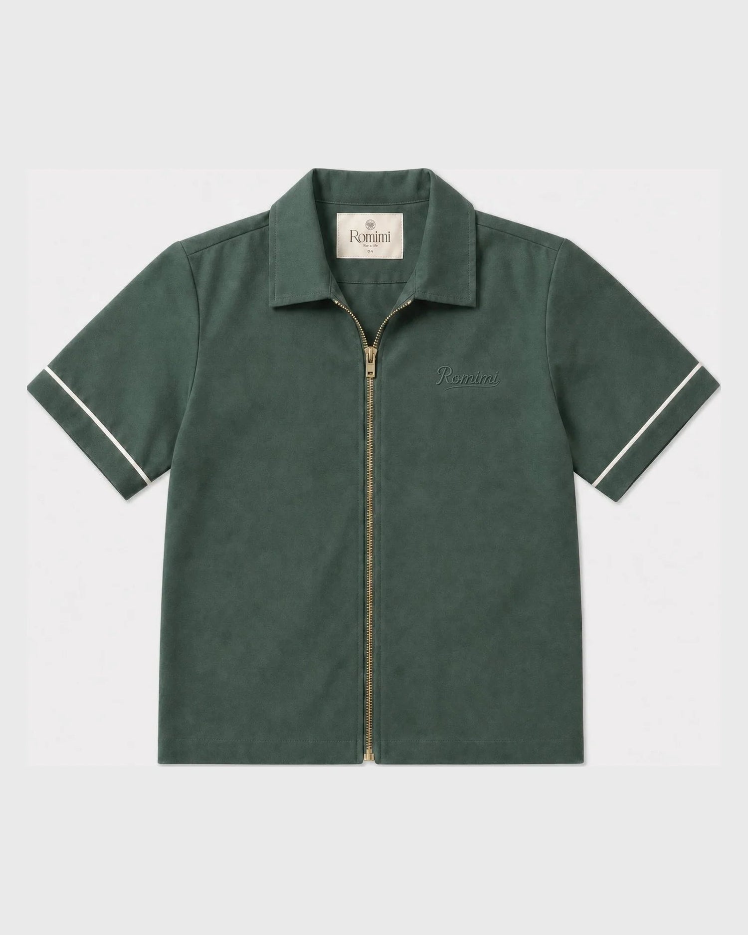 Paul Track Zip Top - Boy — front