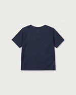 Romimi Alex Contrast Collar Tee for kids, back view