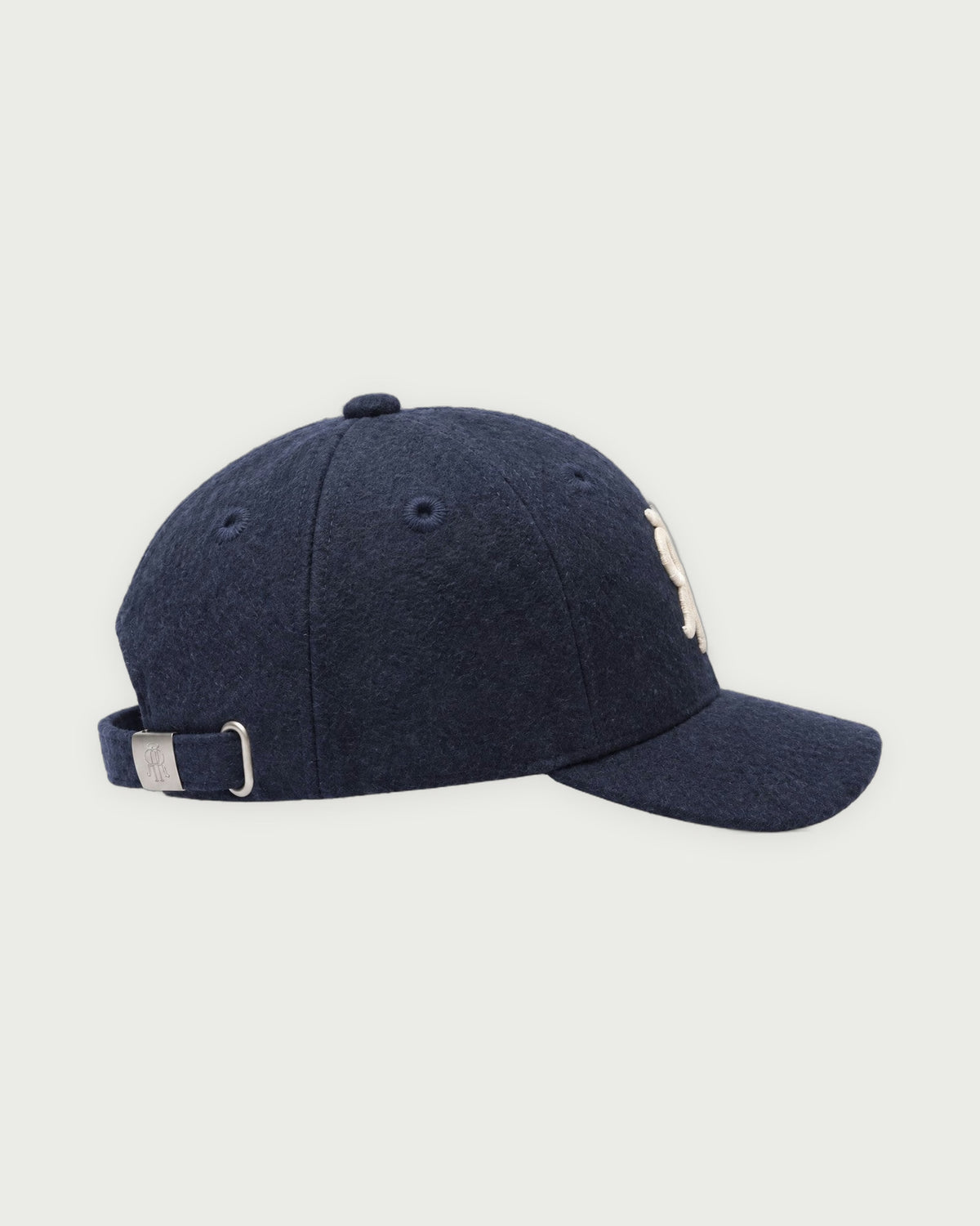 Romimi Baseball Cap in Dark Navy, adult product shot, back view