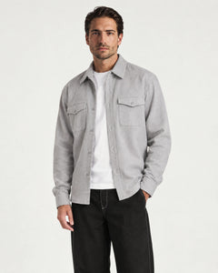 Surchemise brossée - Gris - Adulte