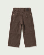 Romimi Carpenter Pant - Chocolat for kids, back view