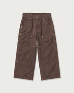 Romimi Carpenter Pant - Chocolat for kids, front view