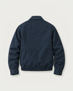 Romimi Cotton Twill Harrington in Navy, back view
