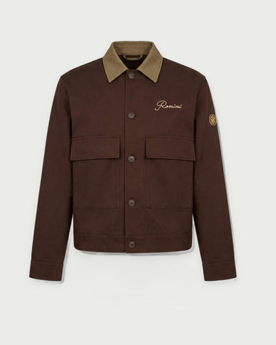 Crop Overshirt - Chocolat - Adult