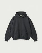 Romimi Heavyweight Hoodie in Charcoal, front view