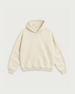 Romimi Heavyweight Hoodie in Ecru, front view