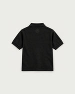 Romimi Laurent Classic Ribbed Polo for kids, back view
