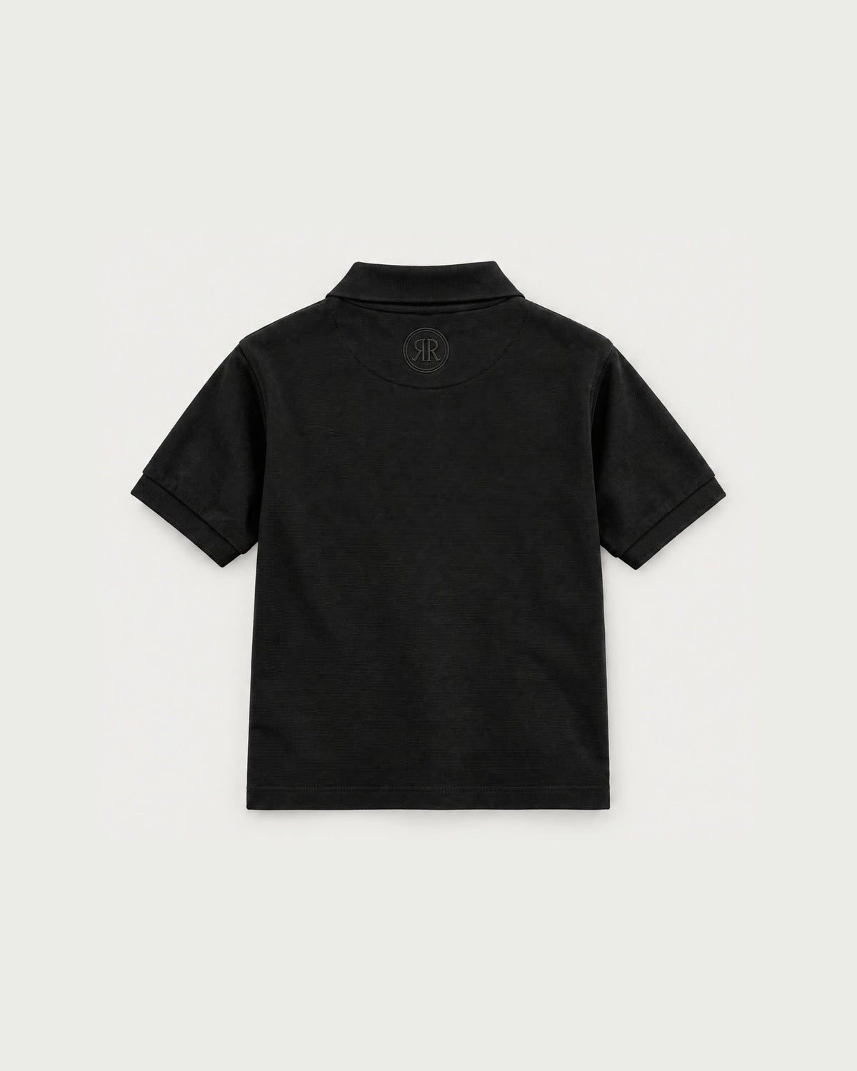 Romimi Laurent Classic Ribbed Polo for kids, back view