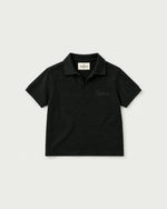 Romimi Laurent Classic Ribbed Polo for kids, front view