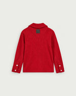 Romimi Pleat Shirt for kids, back view