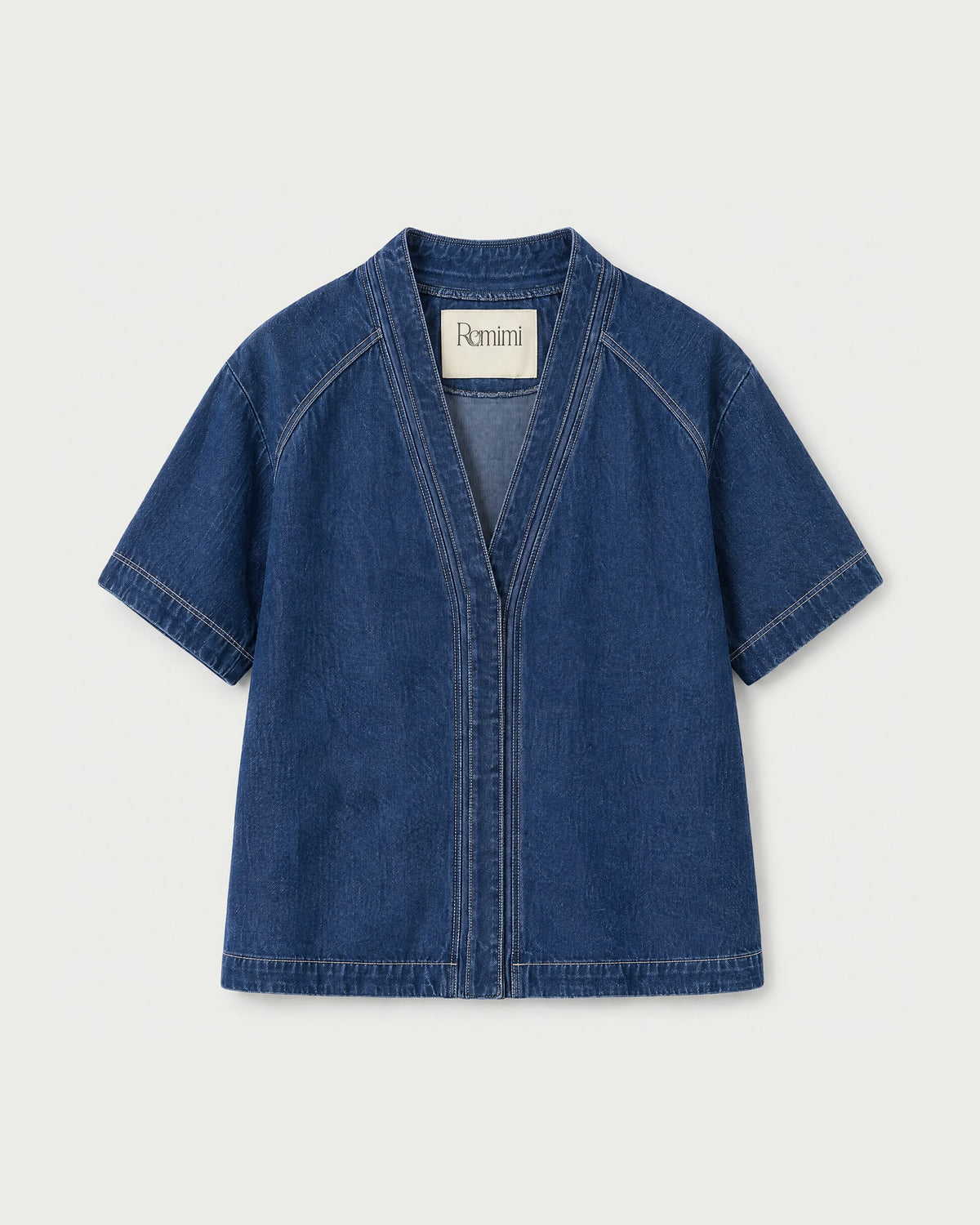 Romimi Léon Denim Shirt, front view