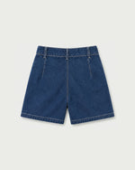 Romimi Léon Denim Short for kids, back view