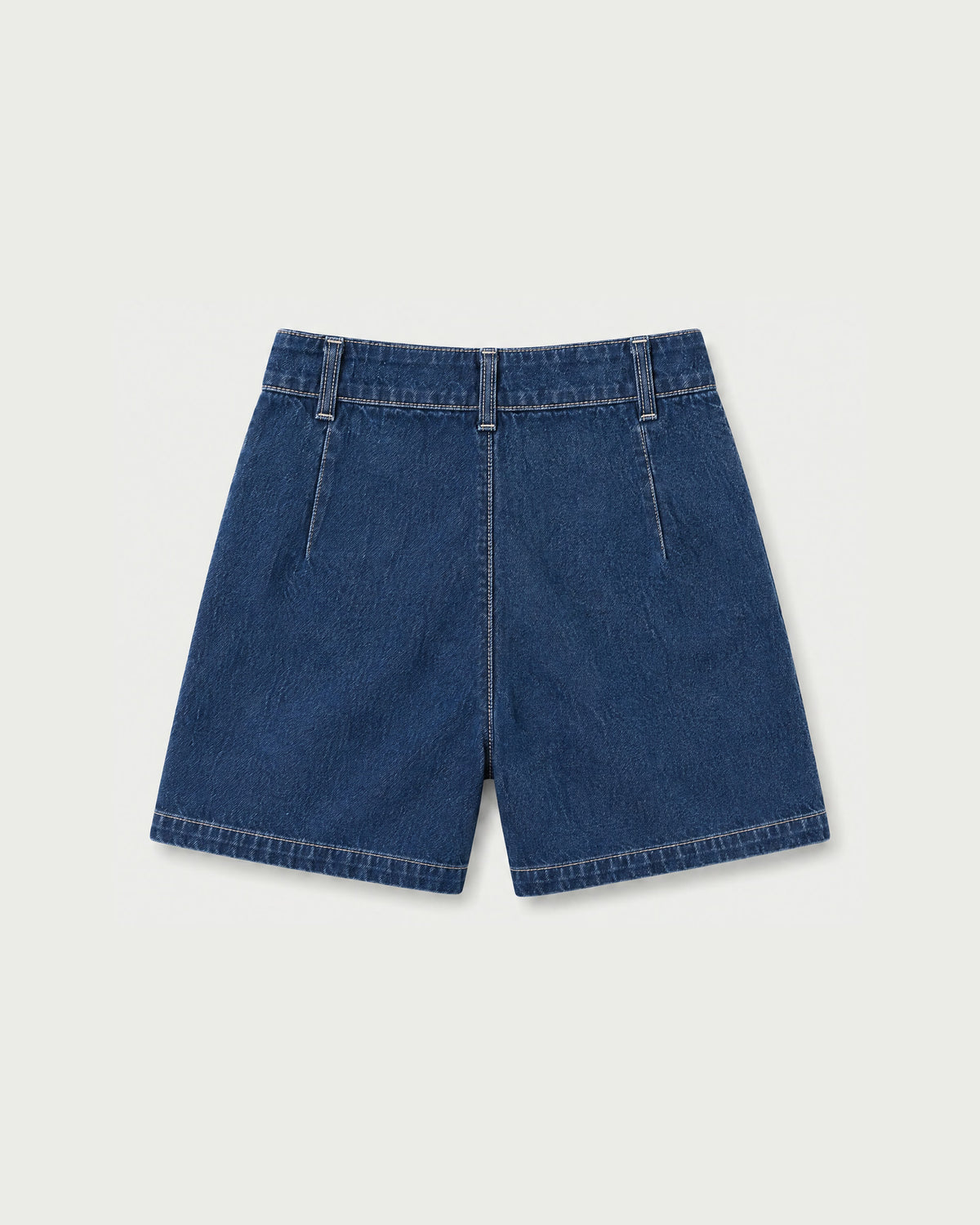 Romimi Léon Denim Short for kids, back view