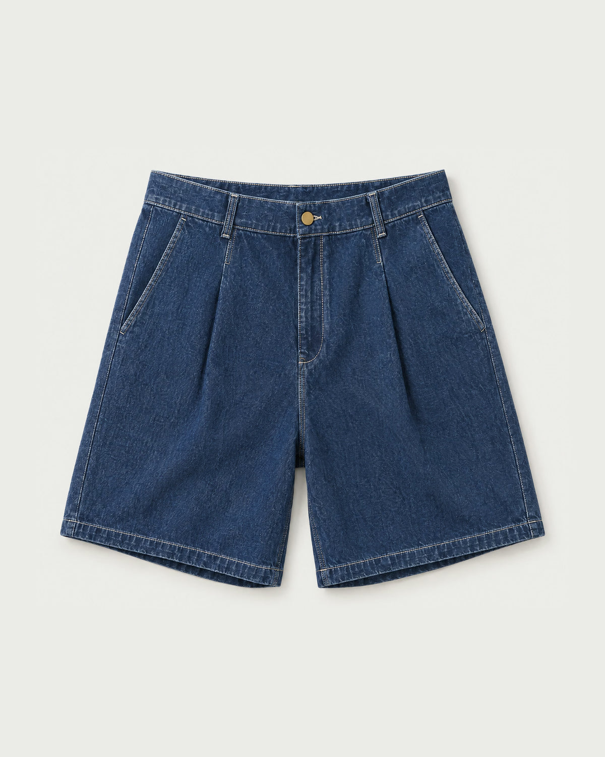 Romimi Léon Denim Short, front view