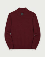 Romimi Merino Heritage Quarter-Zip, back view