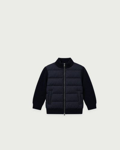 Padded Cardigan - Midnight Blue - Boy