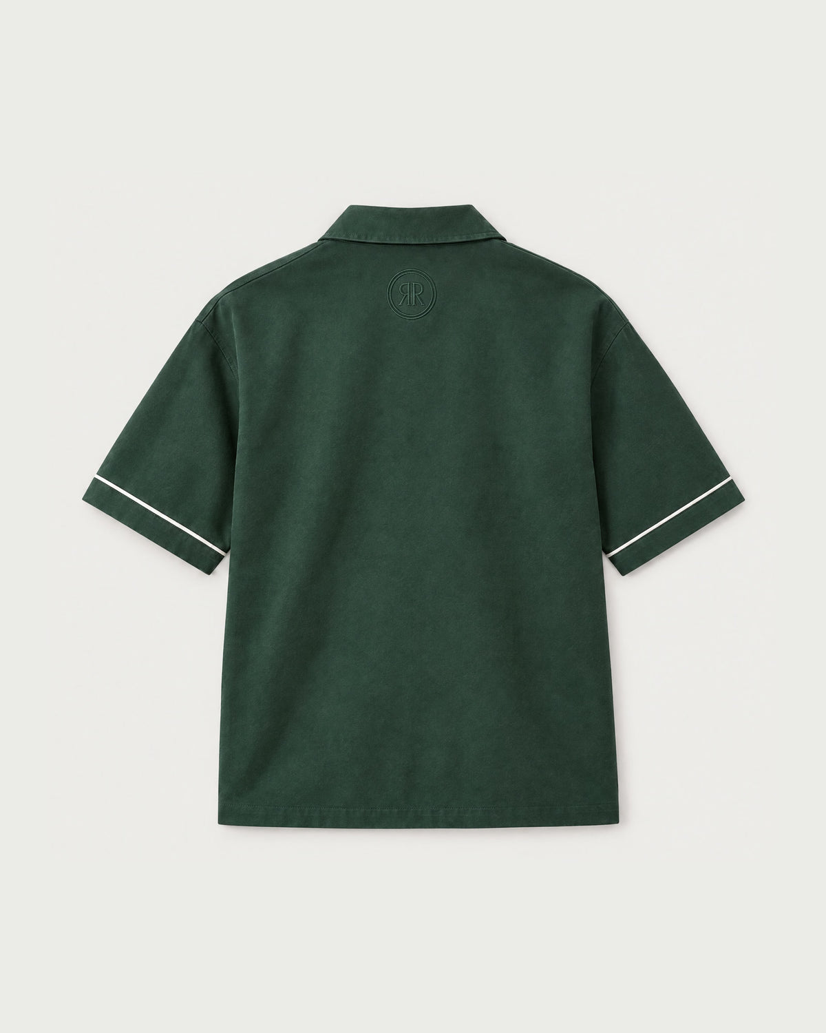 Romimi Paul Camp Collar Zip Shirt, back view