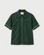 Romimi Paul Camp Collar Zip Shirt, front view