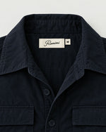 Romimi Relaxed Tech Suit in Black, label close-up