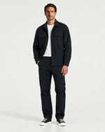Romimi Relaxed Tech Suit in Black, worn