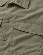 Romimi Relaxed Tech Suit in Khaki, fabric close-up