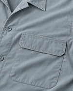 Romimi Relaxed Tech Suit in Sky Blue, fabric close-up